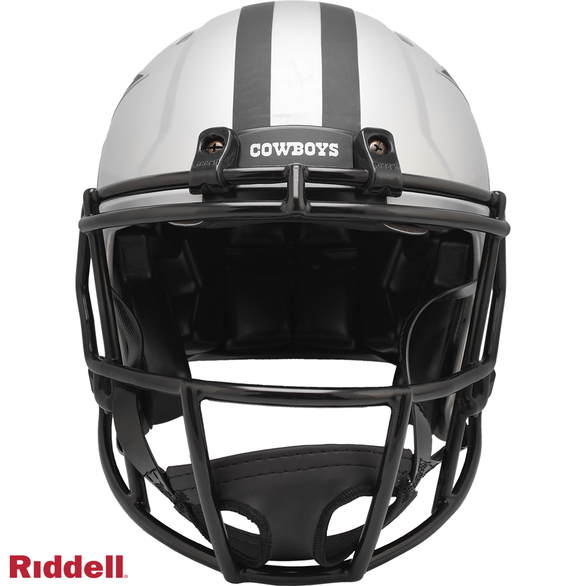 Dallas Cowboys authentic rave full size football helmet FRONT