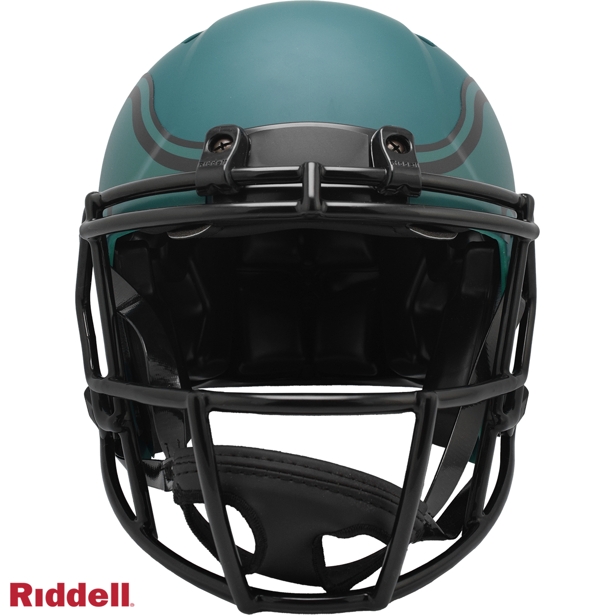 Philadelphia Eagles authentic rave full size football helmet FRONT