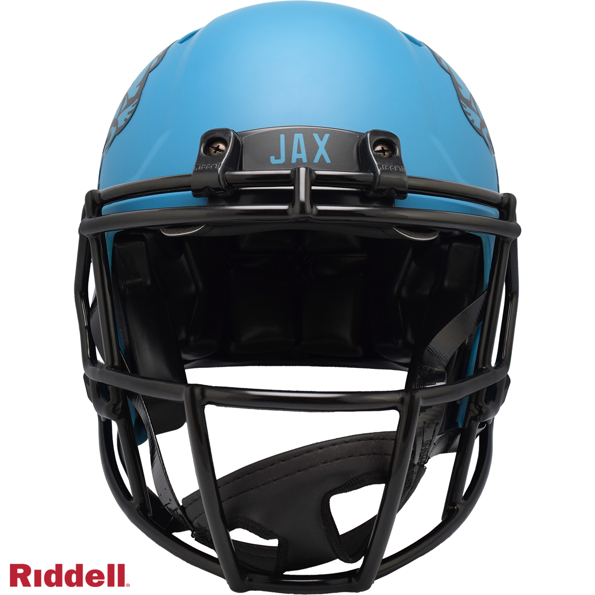 Jacksonville Jaguars authentic rave full size football helmet FRONT