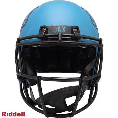 Jacksonville Jaguars authentic rave full size football helmet FRONT