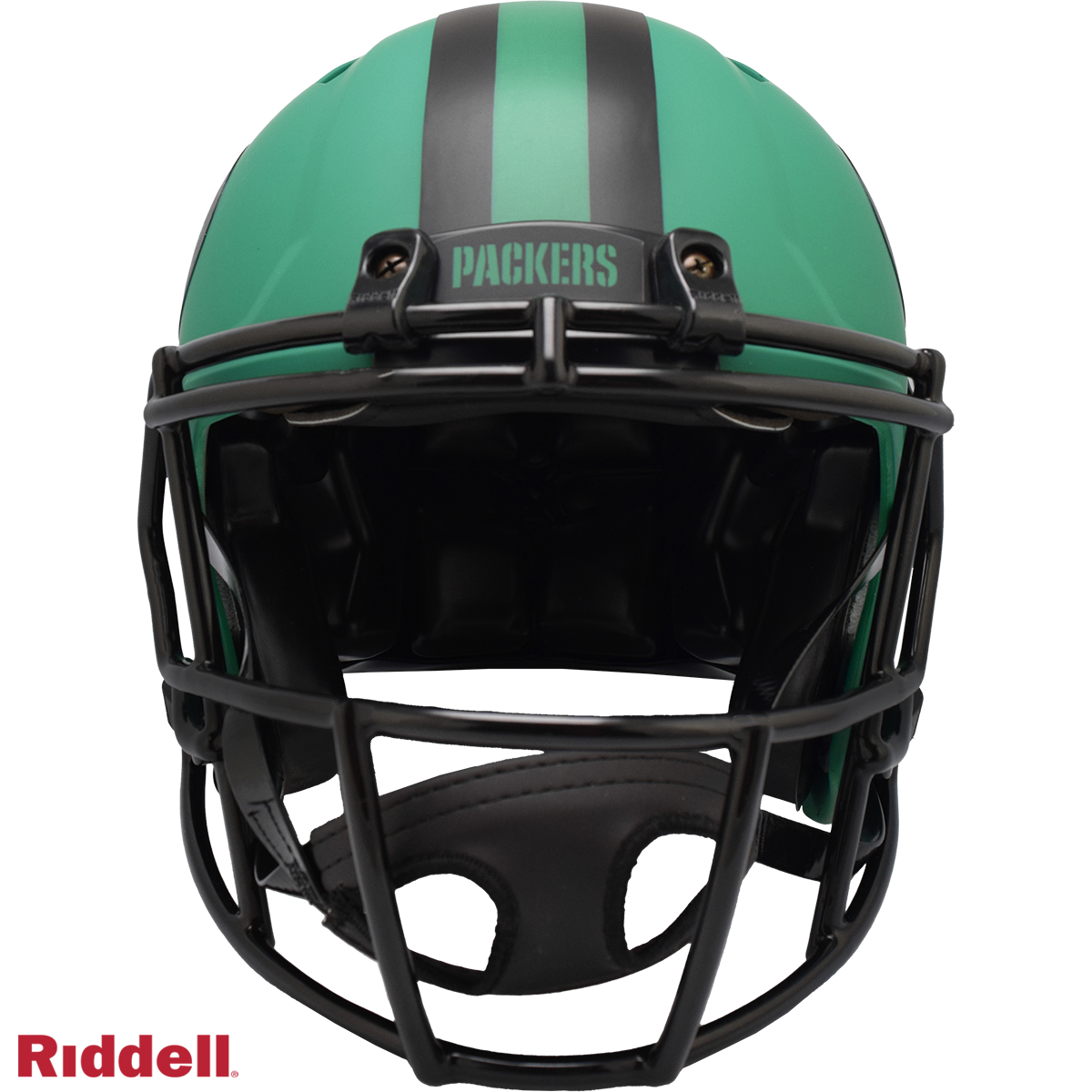 Green Bay Packers authentic rave full size football helmet FRONT