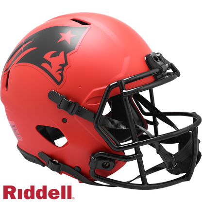 New England Patriots authentic rave full size football helmet