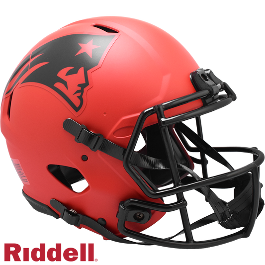 New England Patriots authentic rave full size football helmet