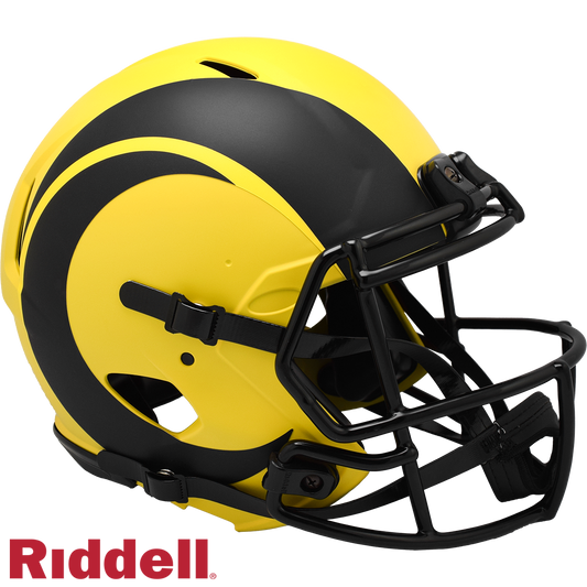 Los Angeles Rams authentic rave full size football helmet