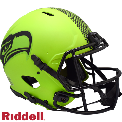 Seattle Seahawks authentic rave full size football helmet