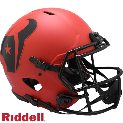 Houston Texans authentic rave full size football helmet