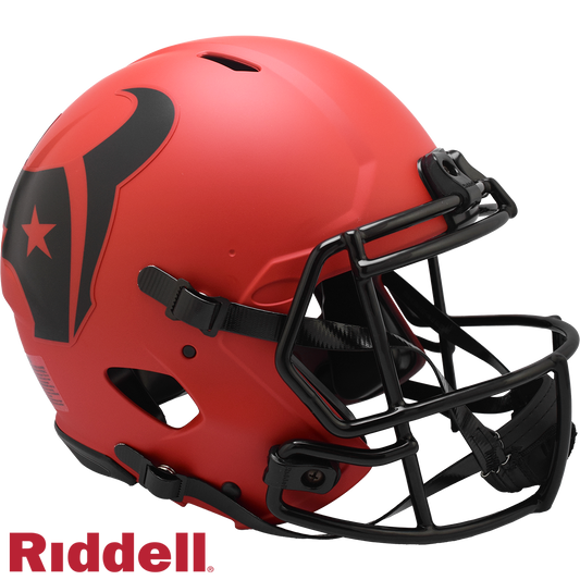 Houston Texans authentic rave full size football helmet