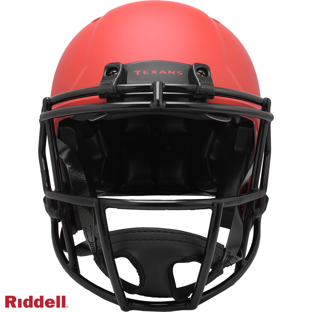 Houston Texans authentic rave full size football helmet FRONT