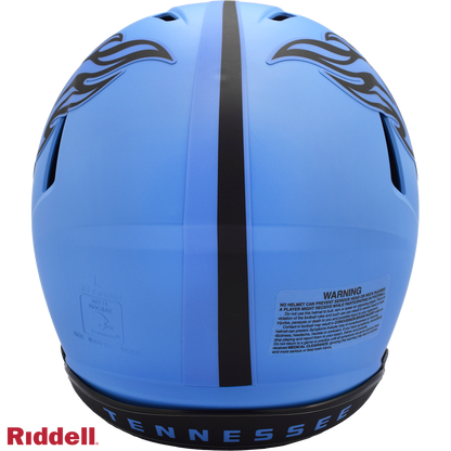 Tennessee Titans authentic rave full size football helmet BACK