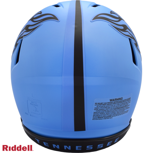 Tennessee Titans authentic rave full size football helmet BACK