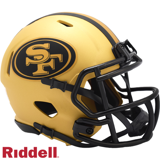 San Francisco 49ers rave mini helmet