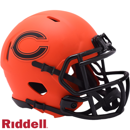 Chicago Bears rave mini helmet