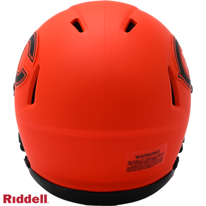 Chicago Bears rave mini helmet BACK