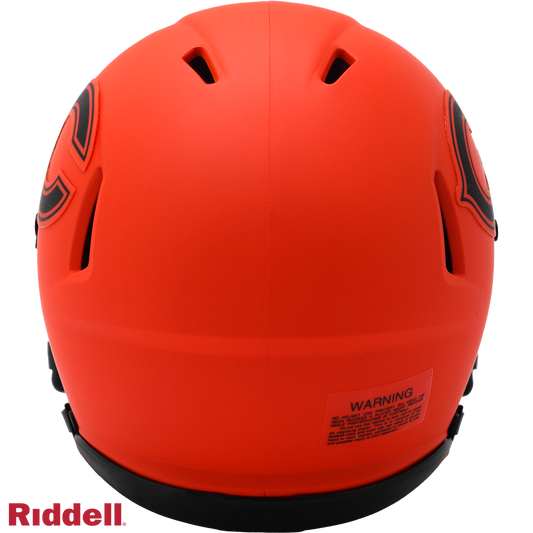 Chicago Bears rave mini helmet BACK