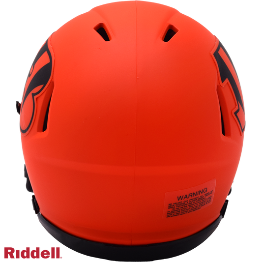 Cincinnati Bengals rave mini helmet BACK