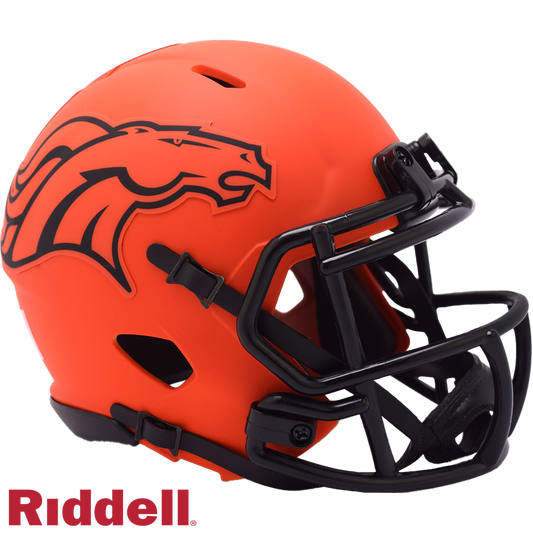 Denver Broncos rave mini helmet