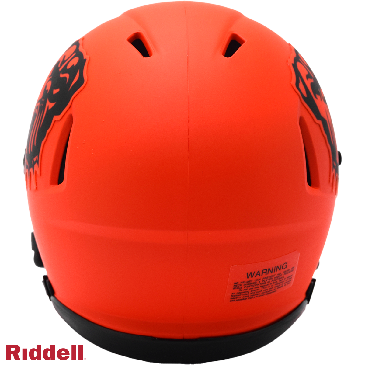 Cleveland Browns rave mini helmet BACK
