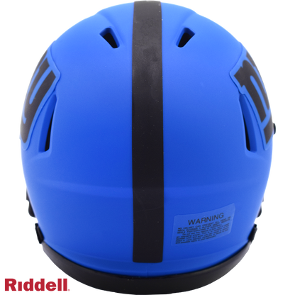 New York Giants rave mini helmet BACK