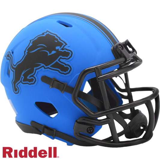 Detroit Lions rave mini helmet