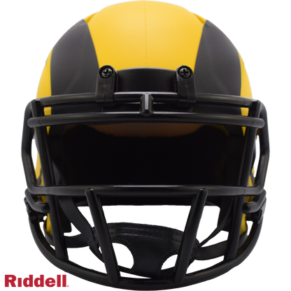 Los Angeles Rams rave mini helmet FRONT