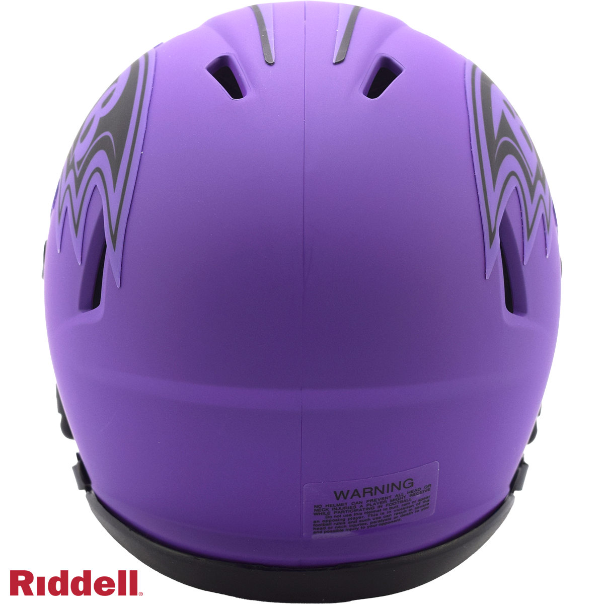 Baltimore Ravens rave mini helmet BACK