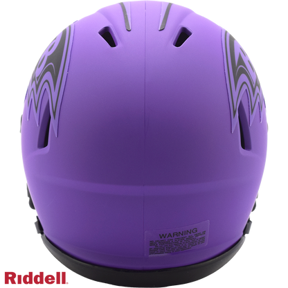 Baltimore Ravens rave mini helmet BACK