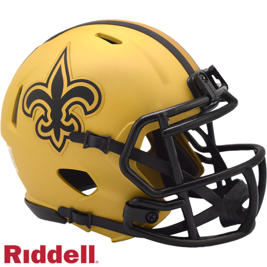 New Orleans Saints rave mini helmet