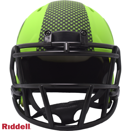Seattle Seahawks rave mini helmet FRONT