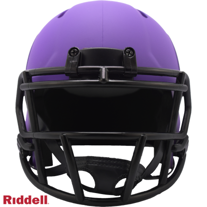 Minnesota Vikings rave mini helmet FRONT