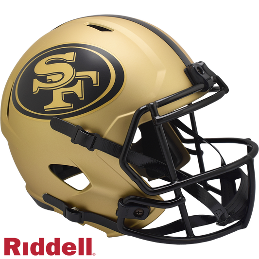 San Francisco 49ers full size rave replica helmet