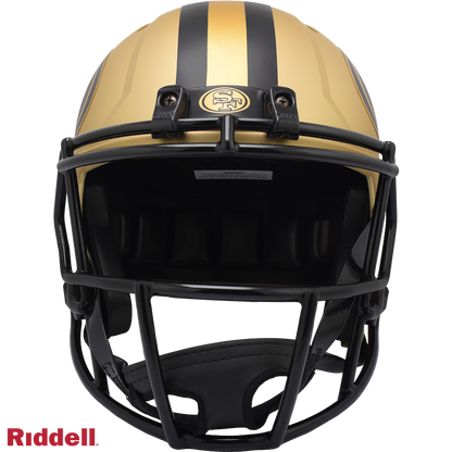 San Francisco 49ers Replica rave helmet FRONT