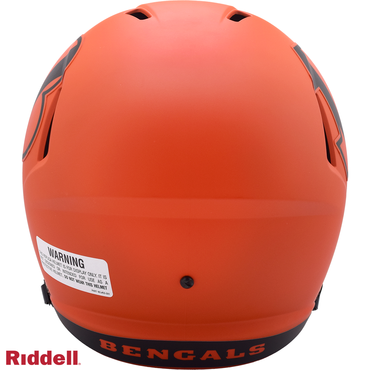Cincinnati Bengals Replica rave helmet BACK