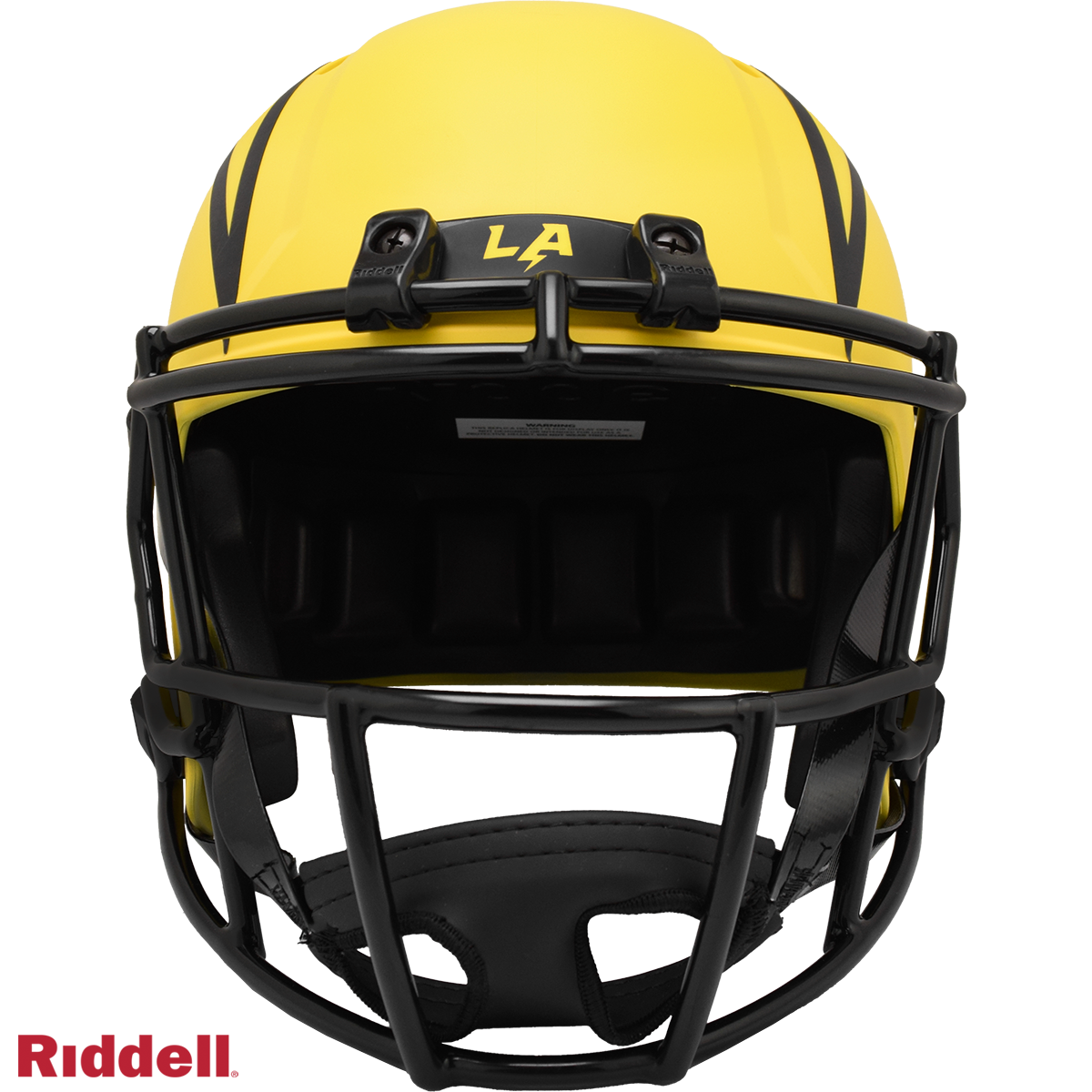 Los Angeles Chargers Replica rave helmet FRONT