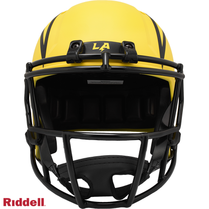 Los Angeles Chargers Replica rave helmet FRONT
