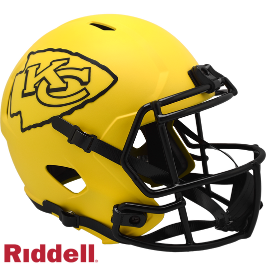Kansas City Chiefs full size rave replica helmet