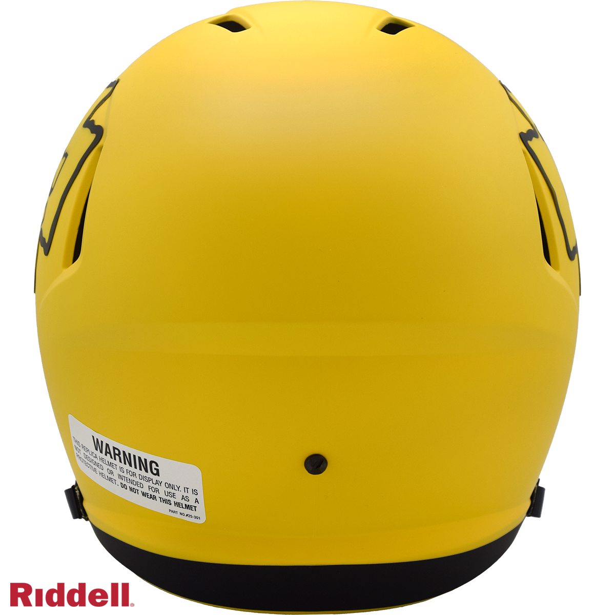 Kansas City Chiefs Replica rave helmet BACK