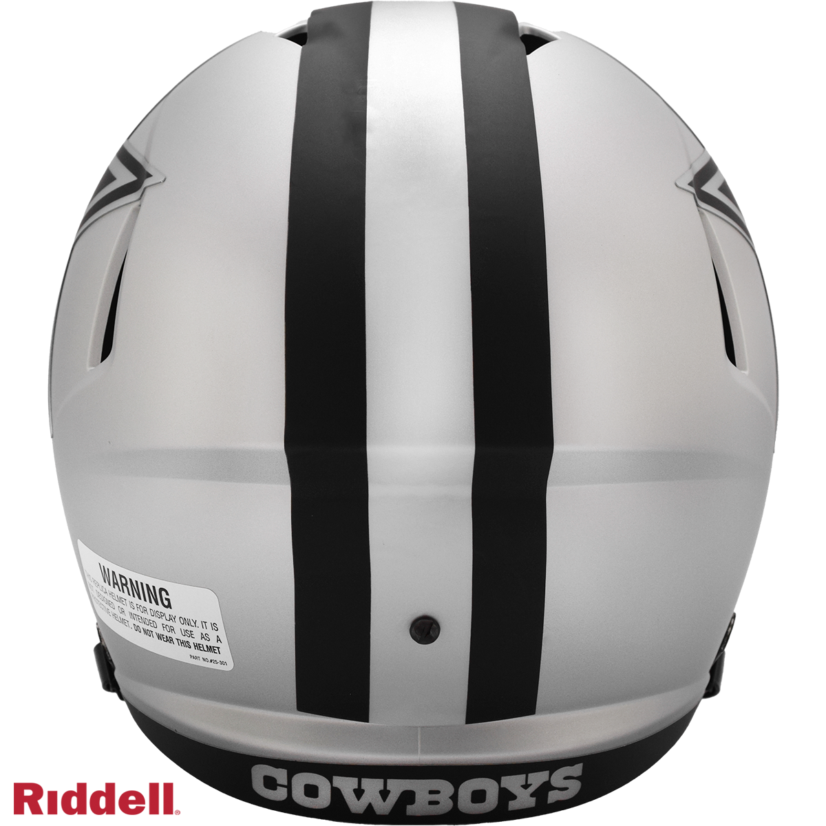 Dallas Cowboys Replica rave helmet BACK