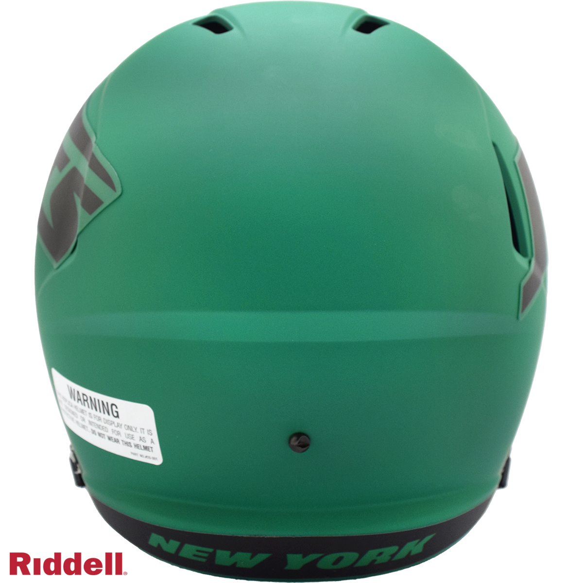 New York Jets Replica rave helmet BACK