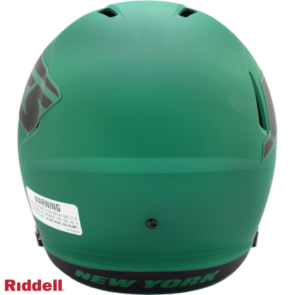 New York Jets Replica rave helmet BACK