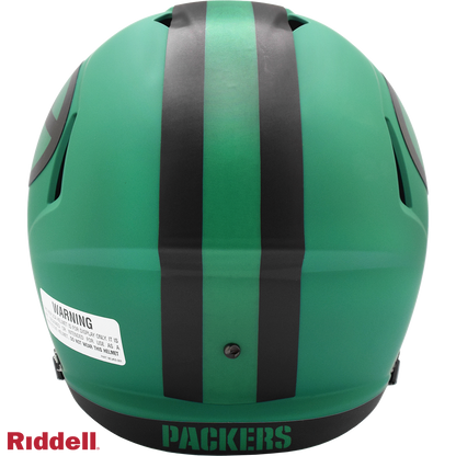 Green Bay Packers Replica rave helmet BACK