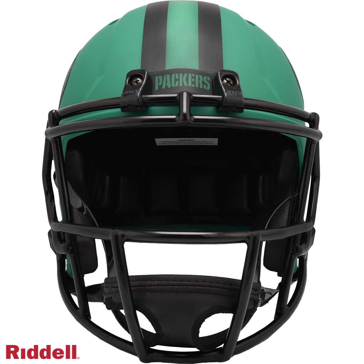 Green Bay Packers Replica rave helmet FRONT