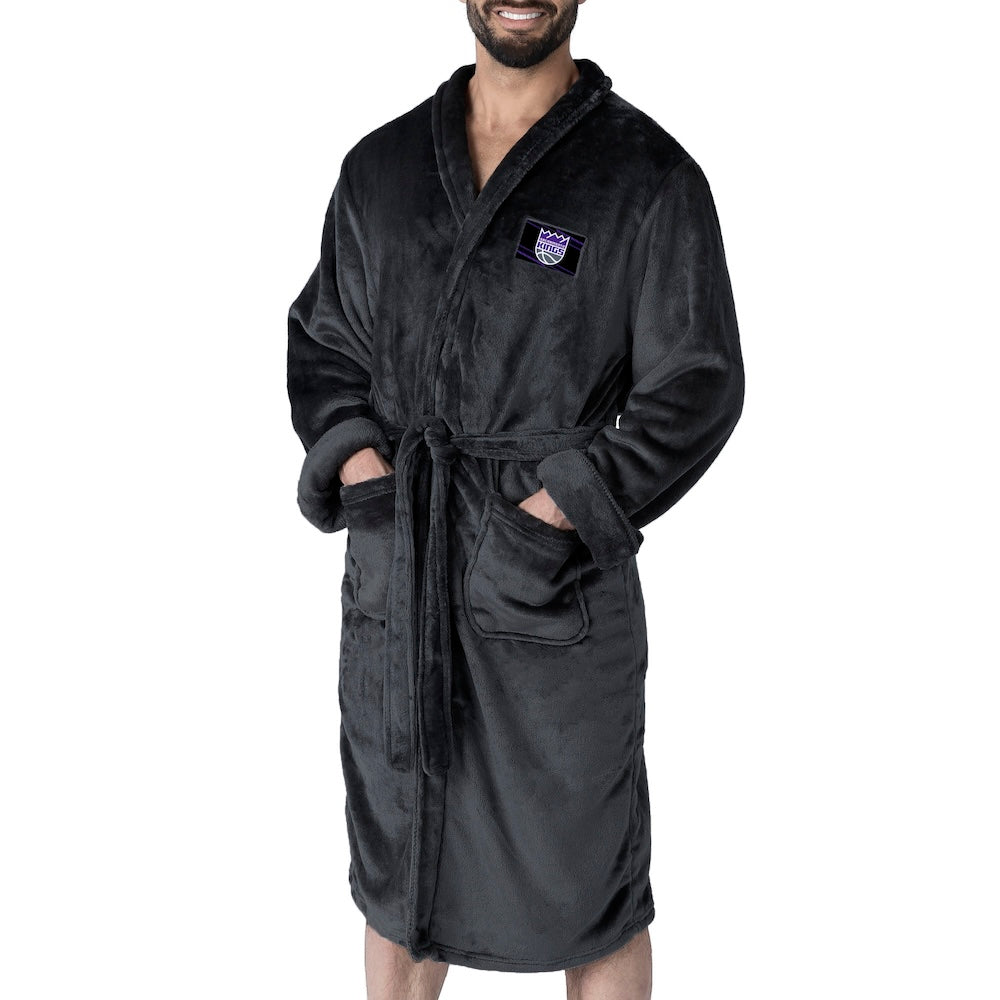 Sacramento Kings silk touch team color bathrobe