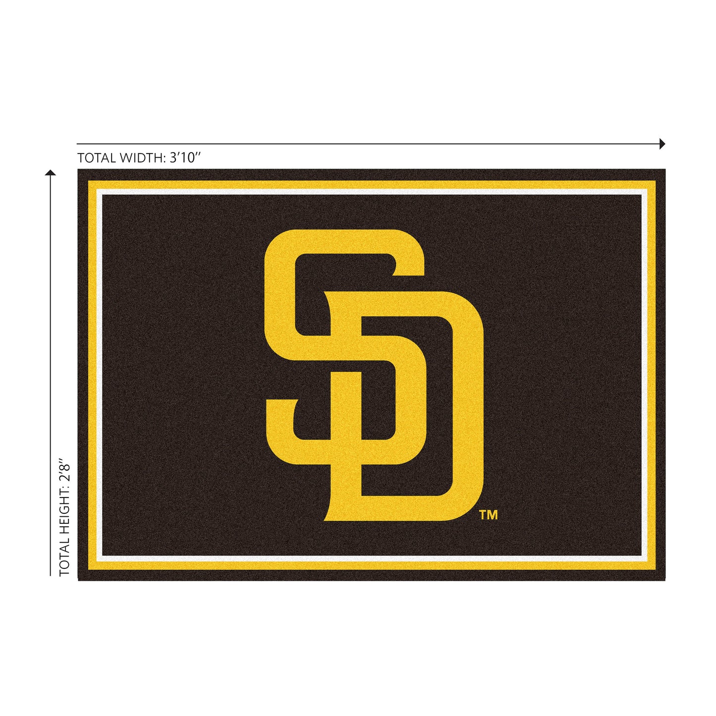 San Diego Padres Welcome Mat Dimensions