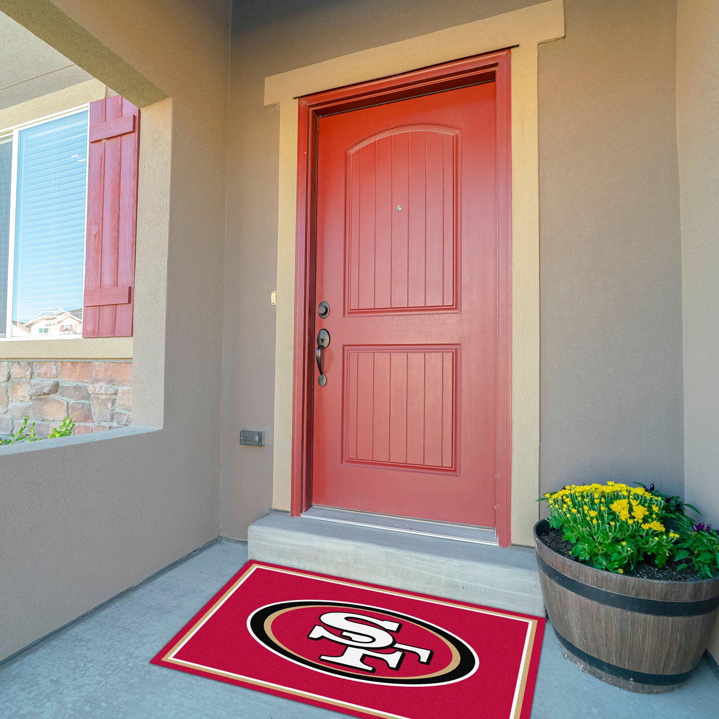 San Francisco 49ers Front Door Mat
