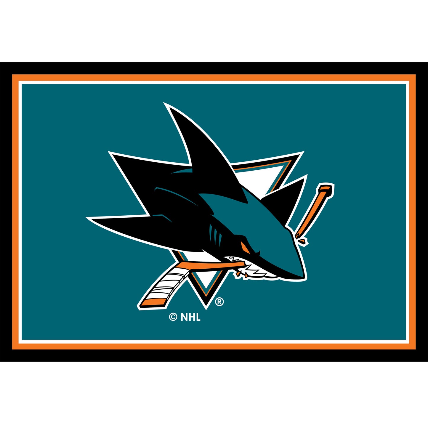 San Jose Sharks Entry Mat