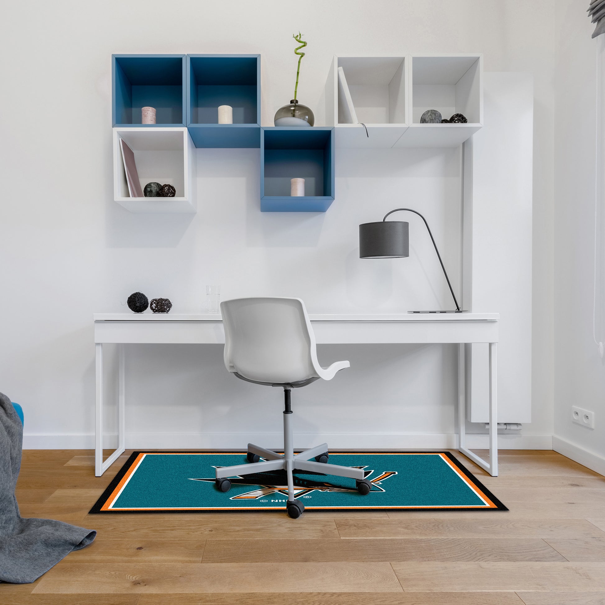 San Jose Sharks small area rug