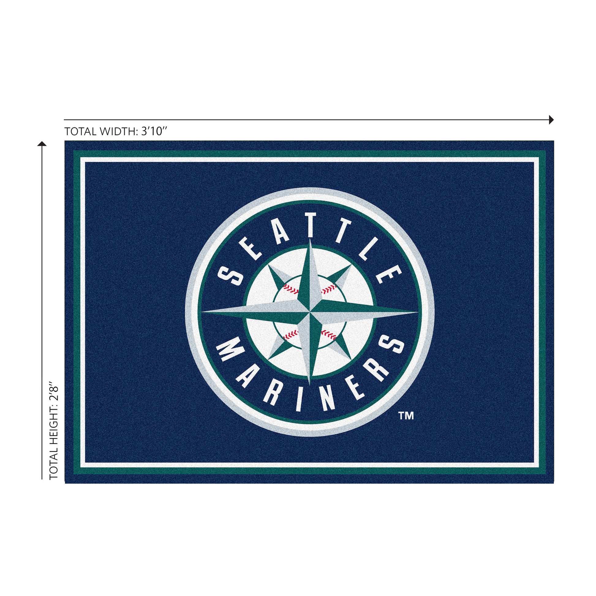 Seattle Mariners Welcome Mat Dimensions