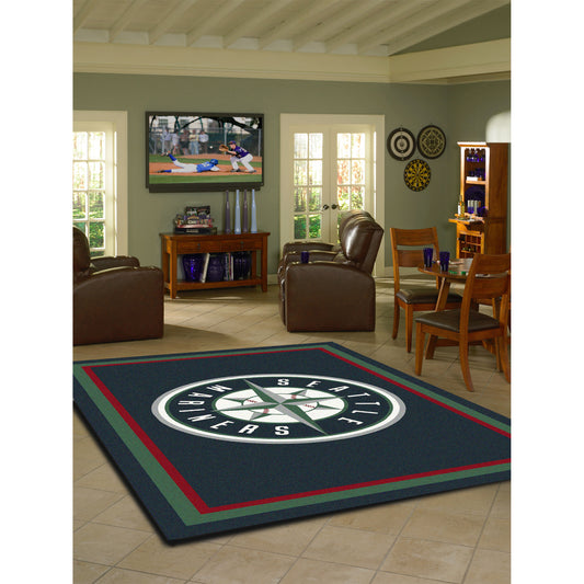 Seattle Mariners spirit style area rug life