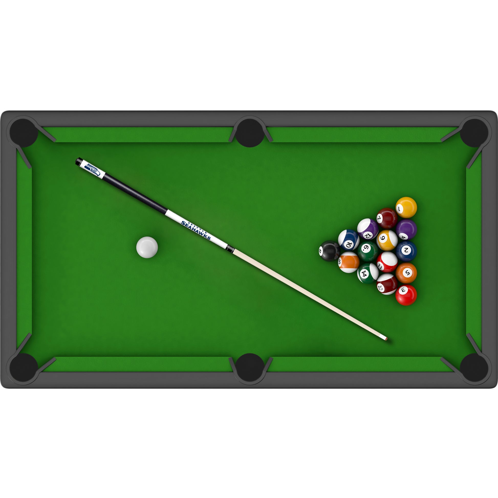 Seattle Seahawks billiards room