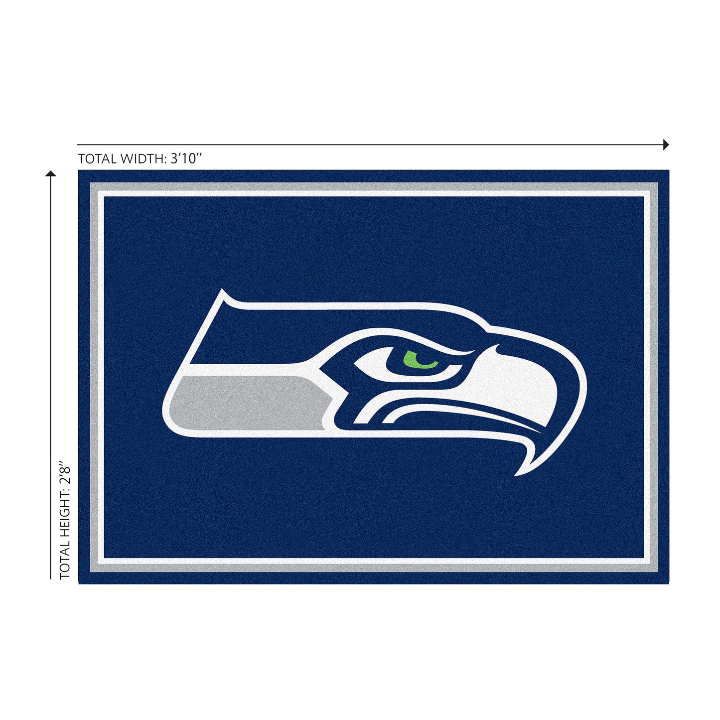 Seattle Seahawks Welcome Mat Dimensions